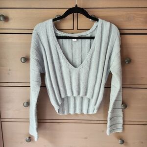 Light Green Knit Sweater By HYFVE